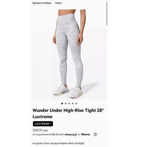 Wunder Under High-Rise Tight 28"  Luxtreme